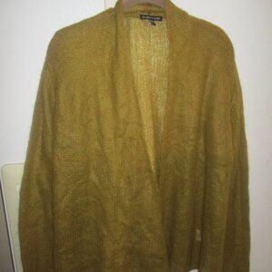 Eileen Fisher Mohair ny Wool Blend Cardigan Sweater Knit m oversized L